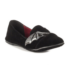 New Claassical Black Color Women Suede Shoes (YF-12)